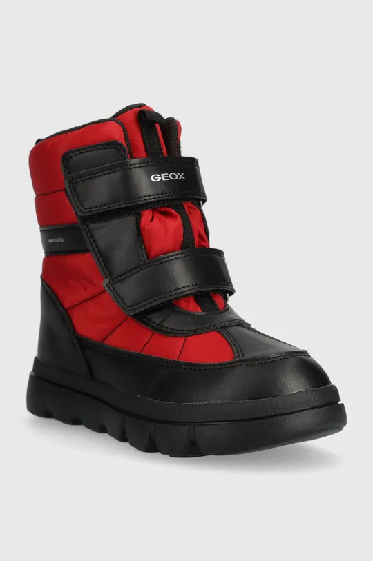 Παιδικές χειμερινές μπότες Geox J36LFB 0FU54 J WILLABOOM B AB κόκκινο