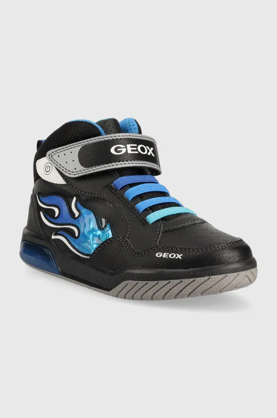 Παιδικά αθλητικά παπούτσια Geox μαύρο