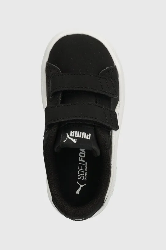μαύρο Δερμάτινα αθλητικά παπούτσια Puma Smash 3.0 Buck V
