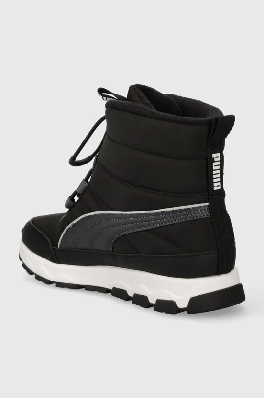 Мальчик Детские зимние сапоги Puma Evolve Boot Jr 392644 чёрный