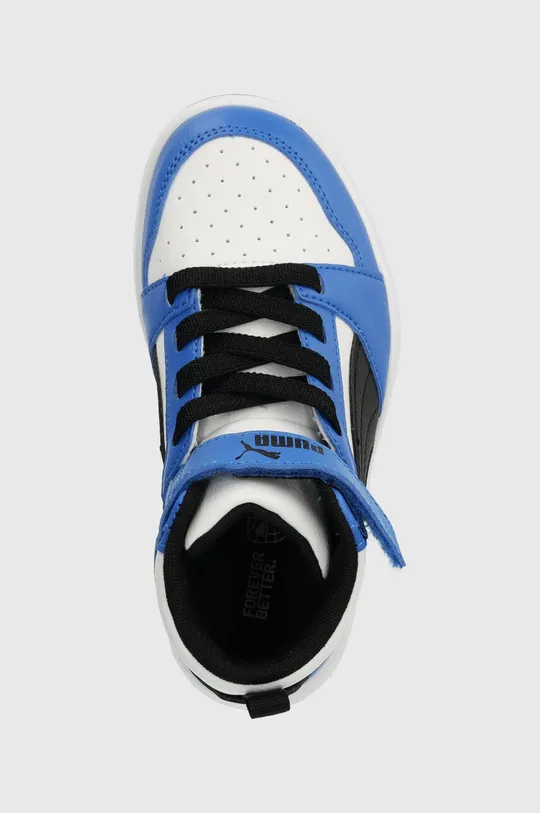 blu Puma scarpe da ginnastica per bambini Rebound V6 Mid AC+ PS