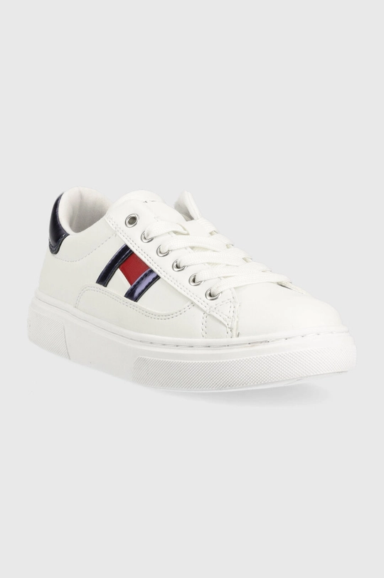 Παιδικά αθλητικά παπούτσια Tommy Hilfiger λευκό