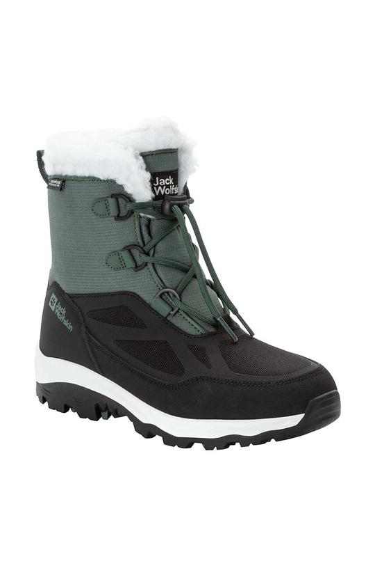 Otroški zimski škornji Jack Wolfskin VOJO SHELL XT TEXAPORE MID Zunanjost: Sintetični material, Tekstilni material Notranjost: Tekstilni material Podplat: Sintetični material