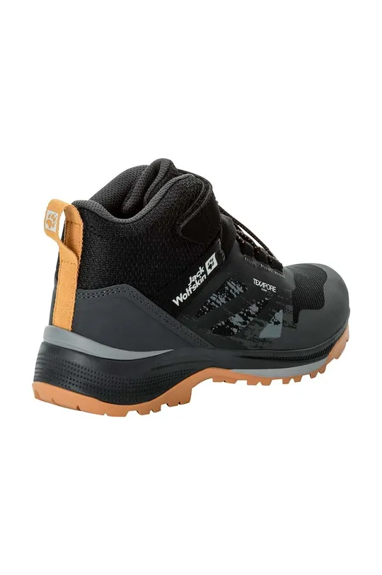 чёрный Детские зимние сапоги Jack Wolfskin VILLI HIER TEXAPORE MID