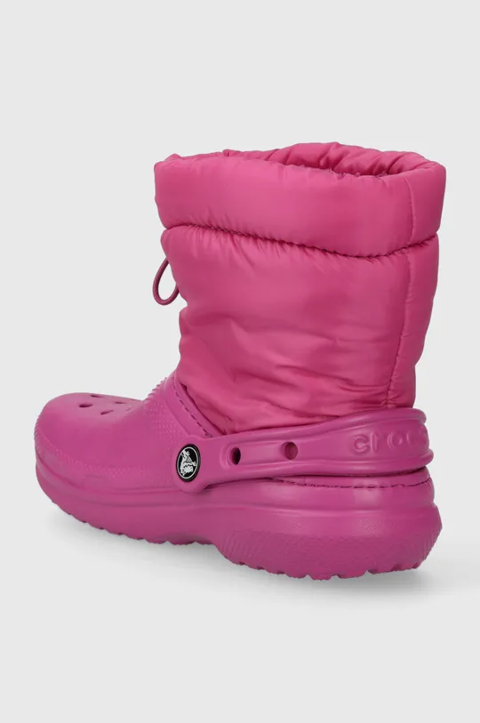 Παιδικές μπότες χιονιού Crocs Classic Lined Neo Puff Πάνω μέρος: Υφαντικό υλικό Εσωτερικό: Υφαντικό υλικό Σόλα: Συνθετικό ύφασμα