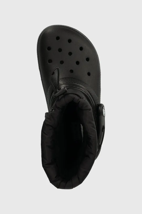 μαύρο Παιδικές μπότες χιονιού Crocs Classic Lined Neo Puff
