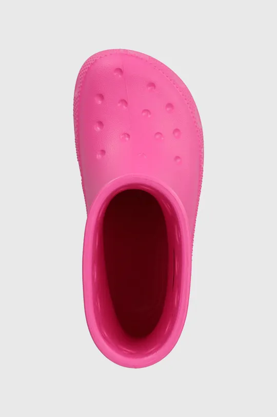 рожевий Дитячі гумові чоботи Crocs