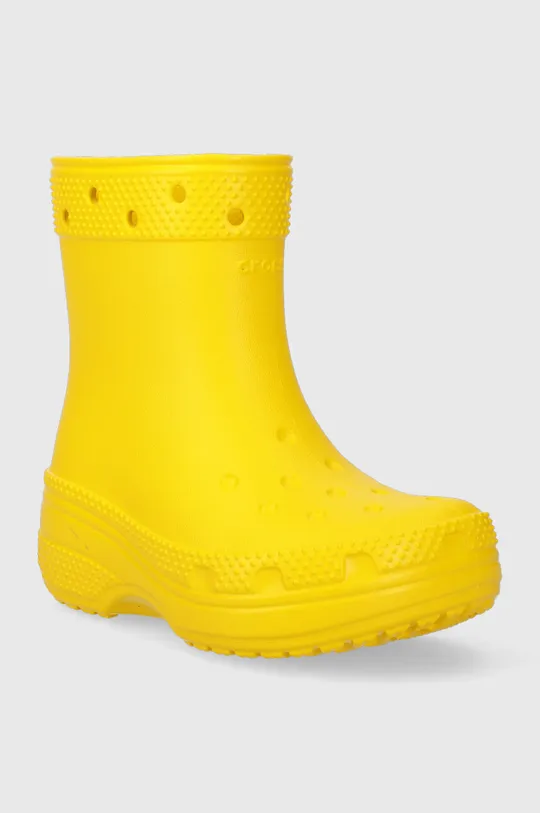 Παιδικά ουέλλινγκτον Crocs κίτρινο