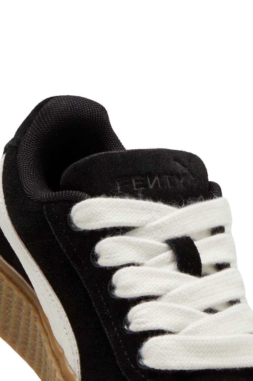 Puma sneakersy zamszowe dziecięce CREEPER PHATTY PS kolor czarny