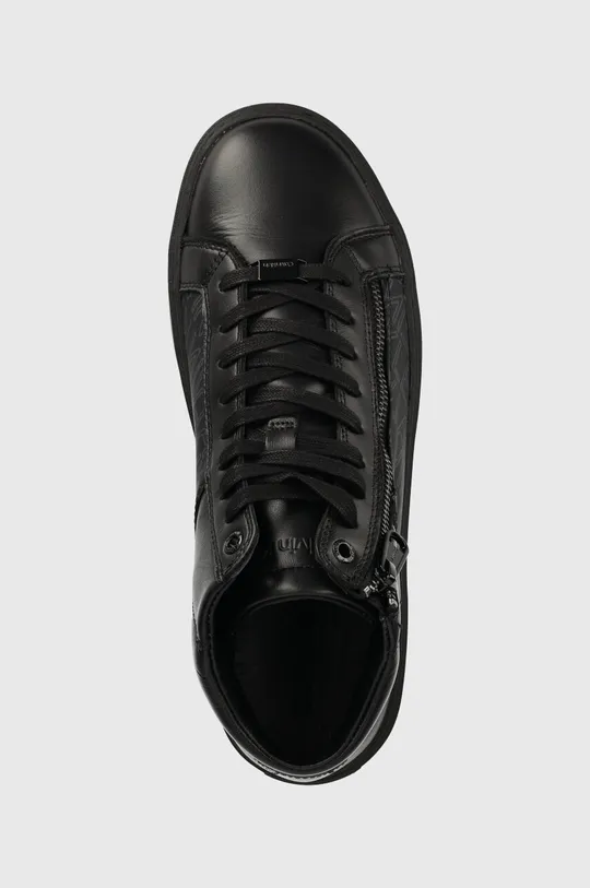 czarny Calvin Klein sneakersy HIGH TOP LACE UP W/Z