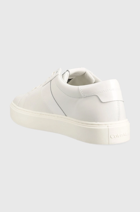 Kožne tenisice Calvin Klein LOW TOP LACE UP LTH  Vanjski dio: Prirodna koža Unutrašnji dio: Tekstilni materijal, Prirodna koža Potplat: Sintetički materijal