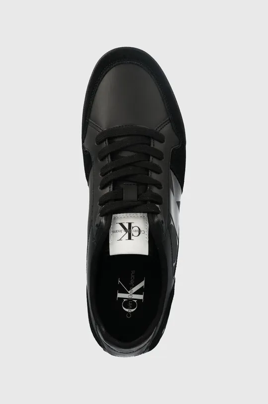 чорний Шкіряні кросівки Calvin Klein Jeans LOW PROFILE RUNNER M