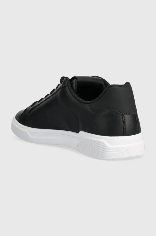 Cipők Just Cavalli bőr sportcipő 75QA3SB3ZP287899 fekete