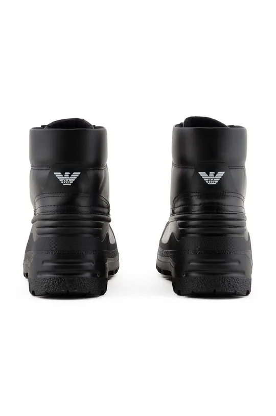 Visoke cipele Emporio Armani Vanjski dio: Sintetički materijal, Eko koža Unutrašnji dio: Tekstilni materijal Potplat: Sintetički materijal