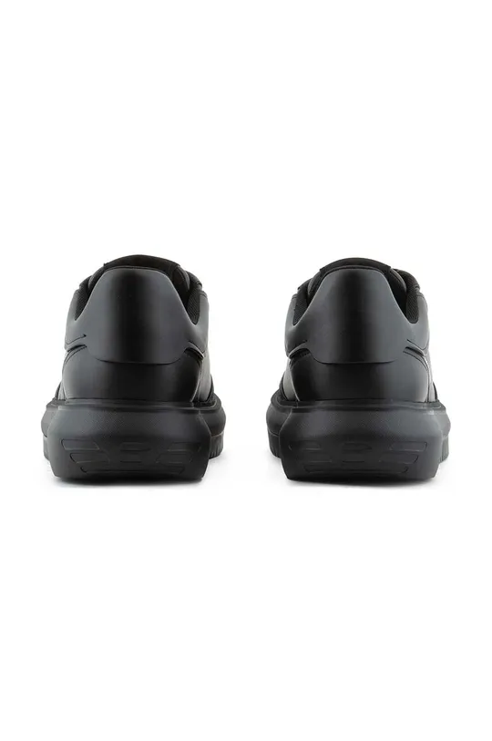 Emporio Armani sneakersy skórzane Cholewka: Skóra naturalna, Podeszwa: Materiał syntetyczny