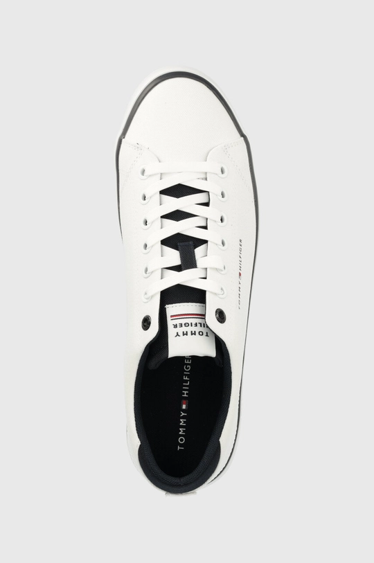 biały Tommy Hilfiger tenisówki TH HI VULC CORE LOW