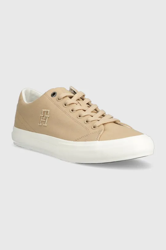 Tommy Hilfiger tenisówki TH HI VULC STREET LOW beżowy