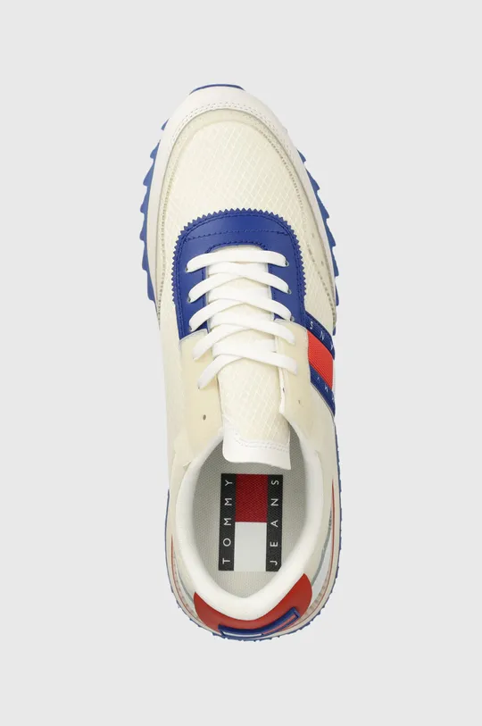 beżowy Tommy Jeans sneakersy TJM RUNNER TRANSLUCENT