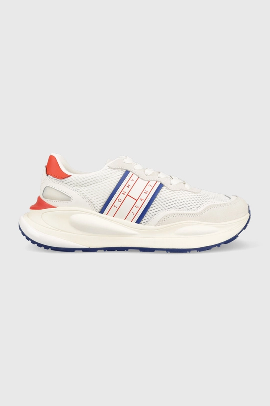 biały Tommy Jeans sneakersy TJM FASHION RUNNER Męski