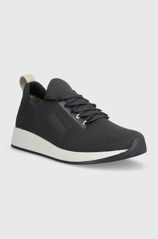 Tommy Jeans sneakersy TJM KNITTED RUNNER szary