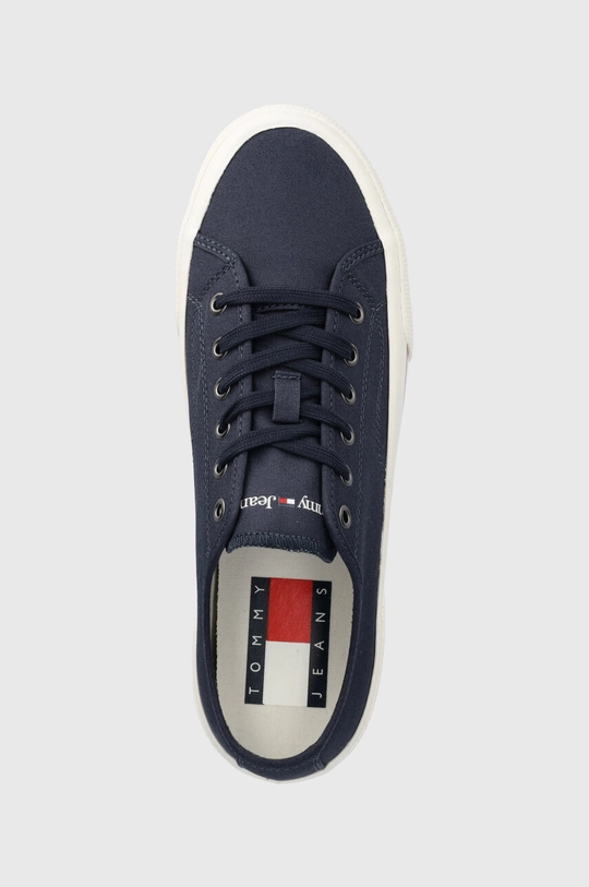 granatowy Tommy Jeans tenisówki CANVAS SNEAKER