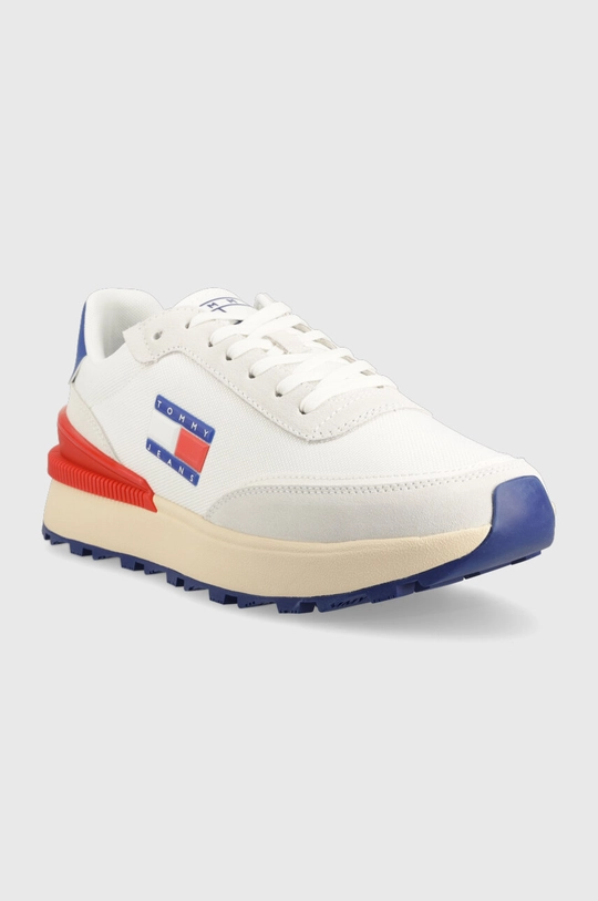 Αθλητικά Tommy Jeans TJM TECH RUNNER MATERIAL λευκό