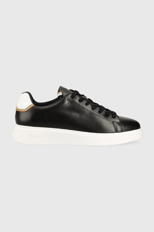 BOSS sneakers din piele Bulton mic de statură negru 50497880.002