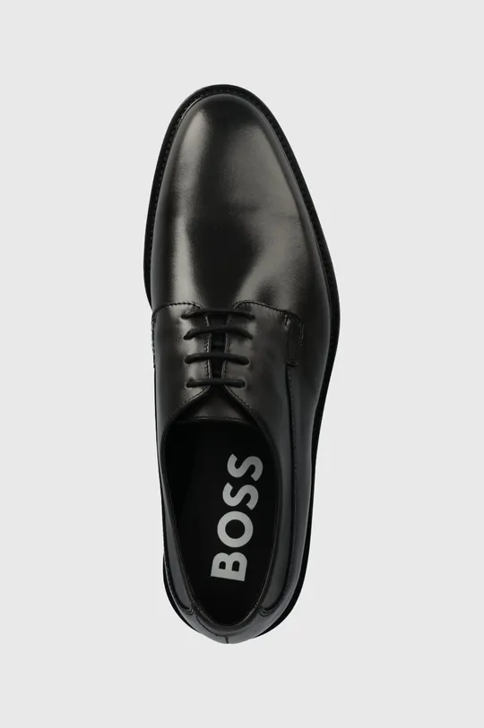 чёрный Кожаные туфли BOSS Larry-L