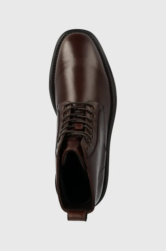 hnedá Kožená obuv Gant Boggar