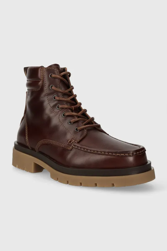Кожаные ботинки Gant Zeamee коричневый