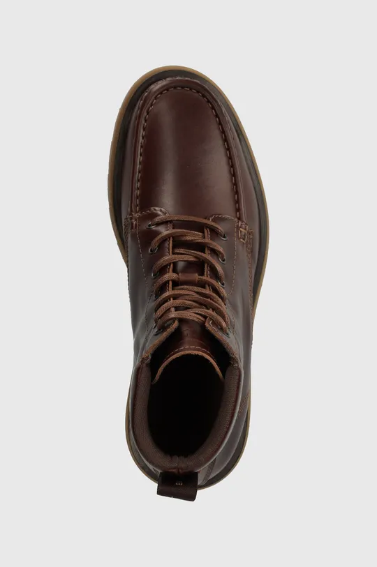 коричневий Шкіряні черевики Gant Zeamee