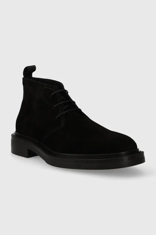 Cipele od brušene kože Gant Fairwyn crna