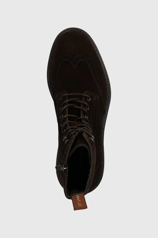 коричневый Замшевые ботинки Gant Millbro