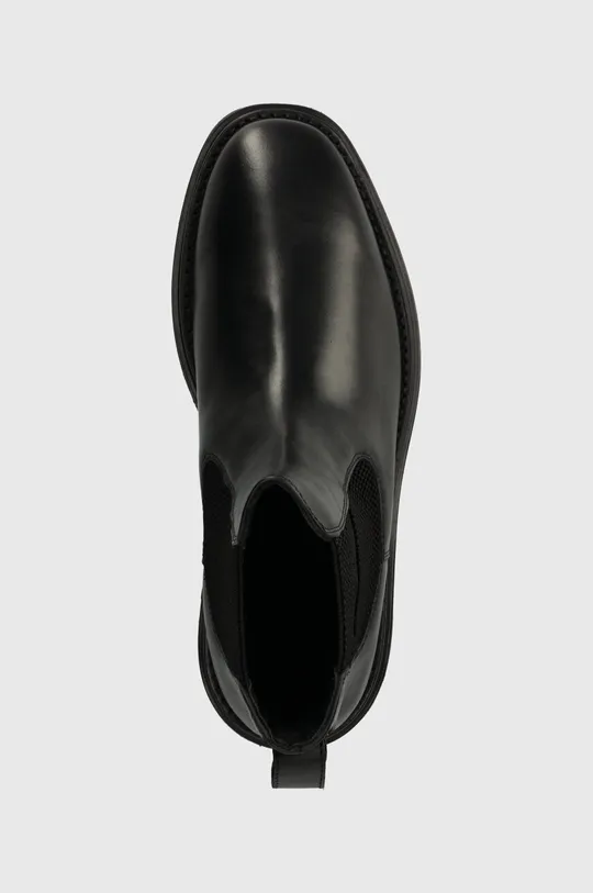 czarny Gant buty skórzane Boggar