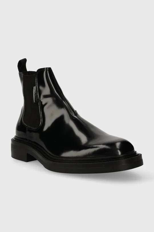 Kožené topánky chelsea Gant Fairwyn čierna