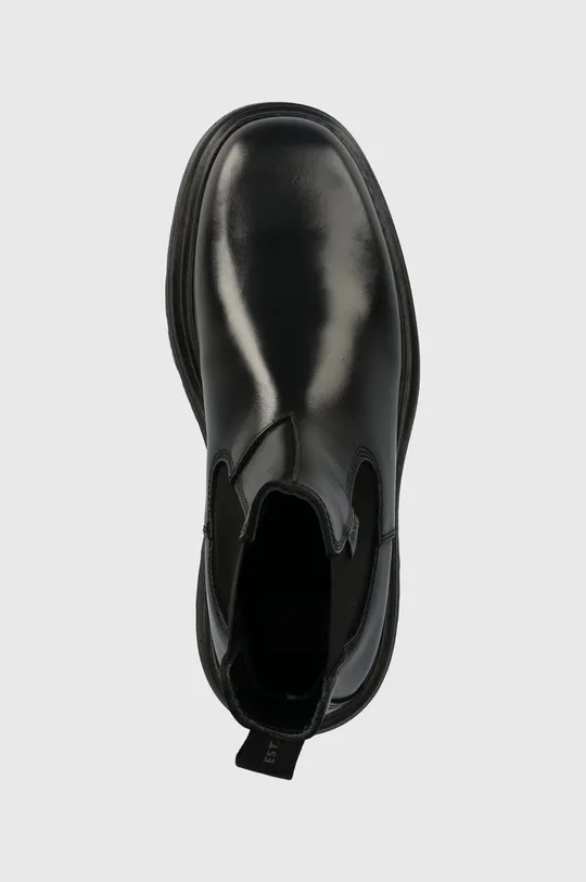 μαύρο Δερμάτινες μπότες τσέλσι Gant Rockdor