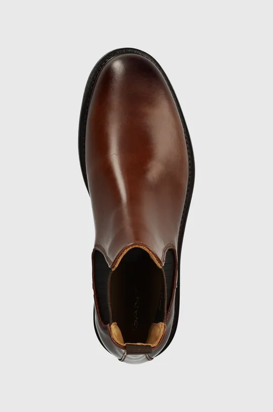 hnedá Kožené topánky chelsea Gant St Fairkon