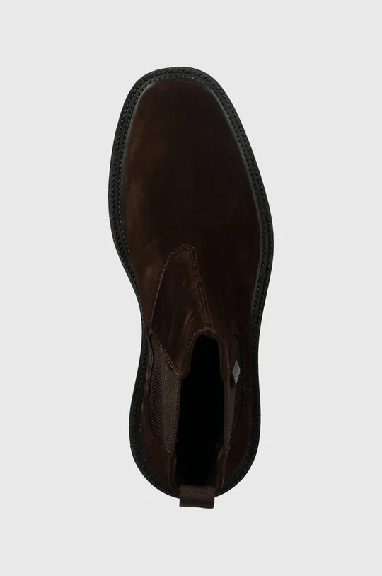 barna Gant magasszárú cipő velúrból Fairwyn