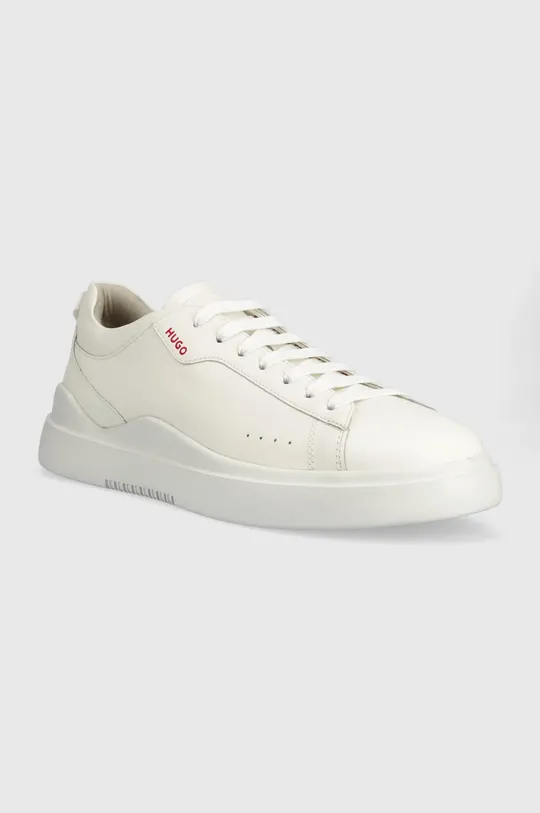 Δερμάτινα αθλητικά παπούτσια HUGO Blake λευκό