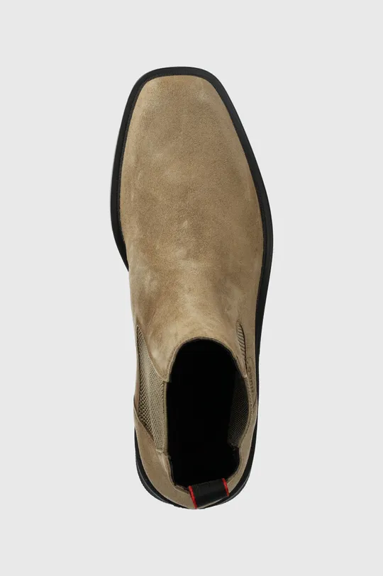 béžová Semišové topánky HUGO Iker