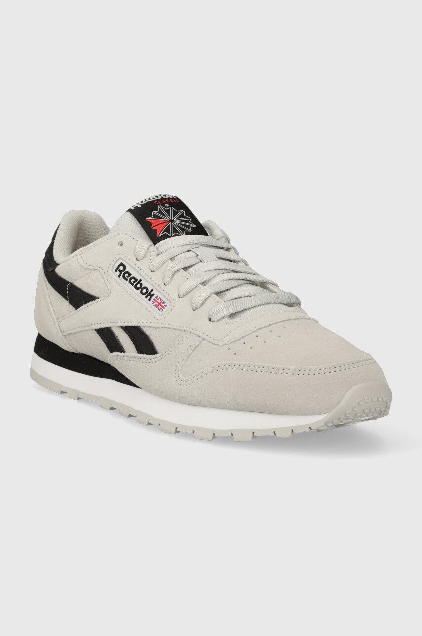 Reebok Classic sneakersy zamszowe CLASSIC LEATHER kolor szary