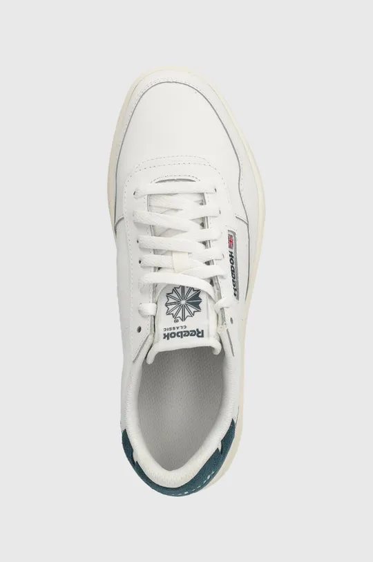 white Reebok Classic leather sneakers