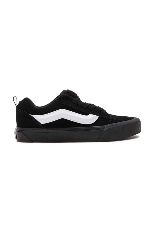 Vans tenisi din piele intoarsa Knu Skool piele întoarsă negru VN0009QCBMA1