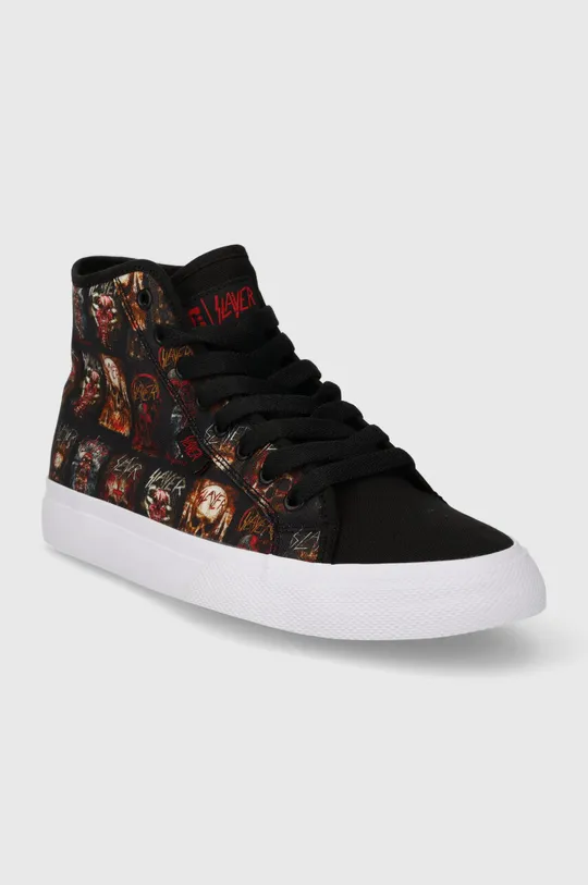 Πάνινα παπούτσια DC x Slayer μαύρο