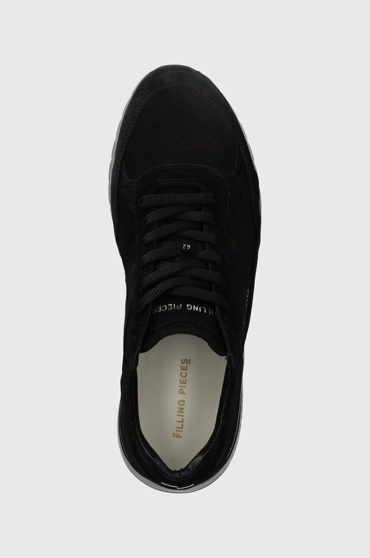 black Filling Pieces suede sneakers Jet Runner