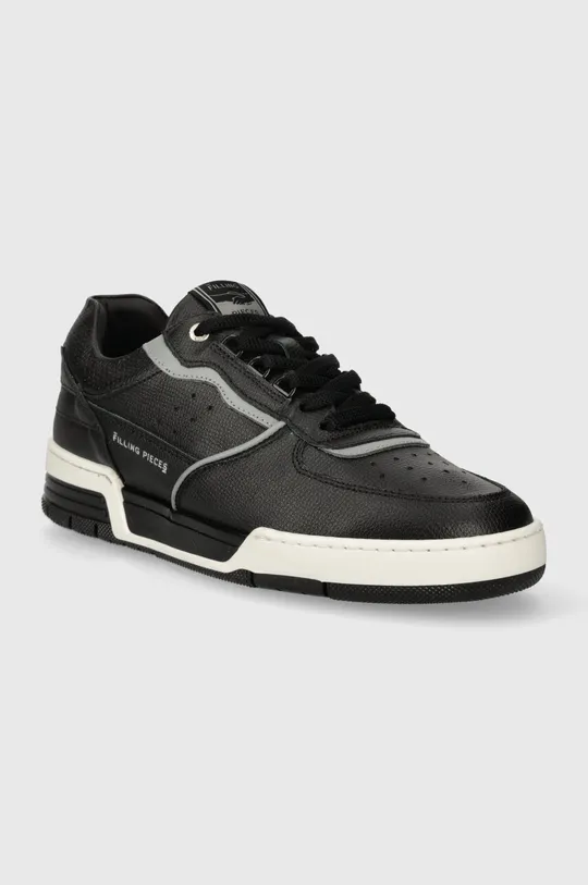 Filling Pieces leather sneakers Curb Era black