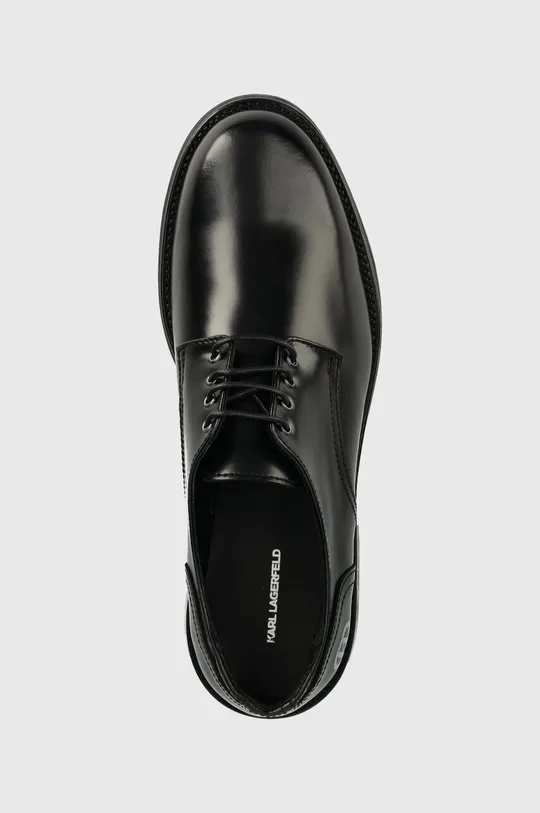 μαύρο Δερμάτινα κλειστά παπούτσια Karl Lagerfeld KRAFTMAN