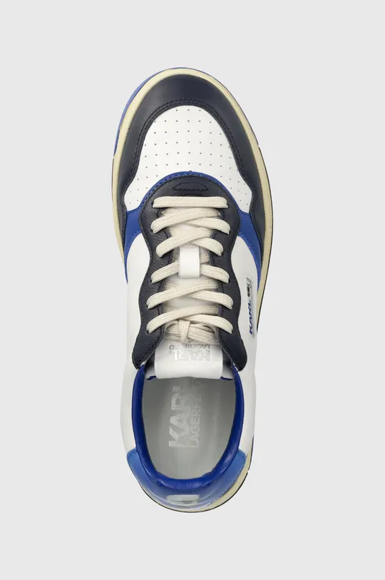 σκούρο μπλε Δερμάτινα αθλητικά παπούτσια Karl Lagerfeld KREW NFT