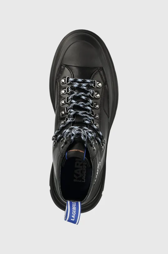 чорний Шкіряні черевики Karl Lagerfeld LUNAR