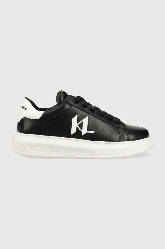 чёрный Кожаные кроссовки Karl Lagerfeld KAPRI MENS Мужской